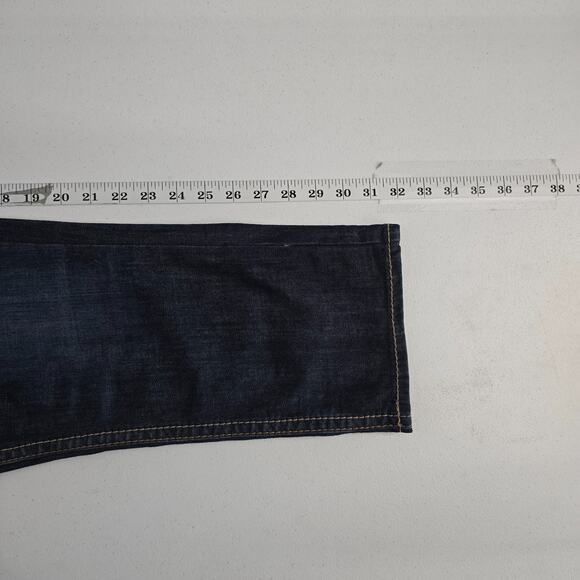 Silver Jeans Aiko Mid capri size 30x22 womens denim dark wash 6458 - Picture 4 of 11